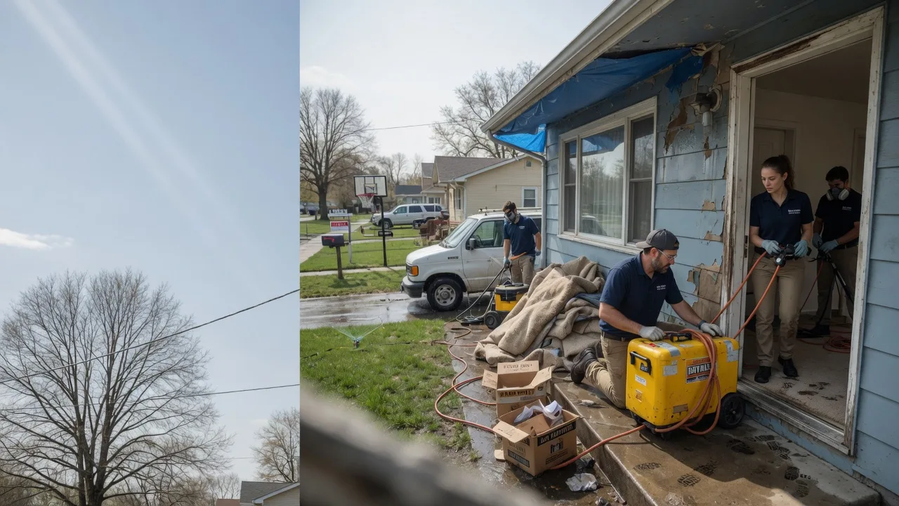 Basement Flood Cleanup in Castleford, ID near me